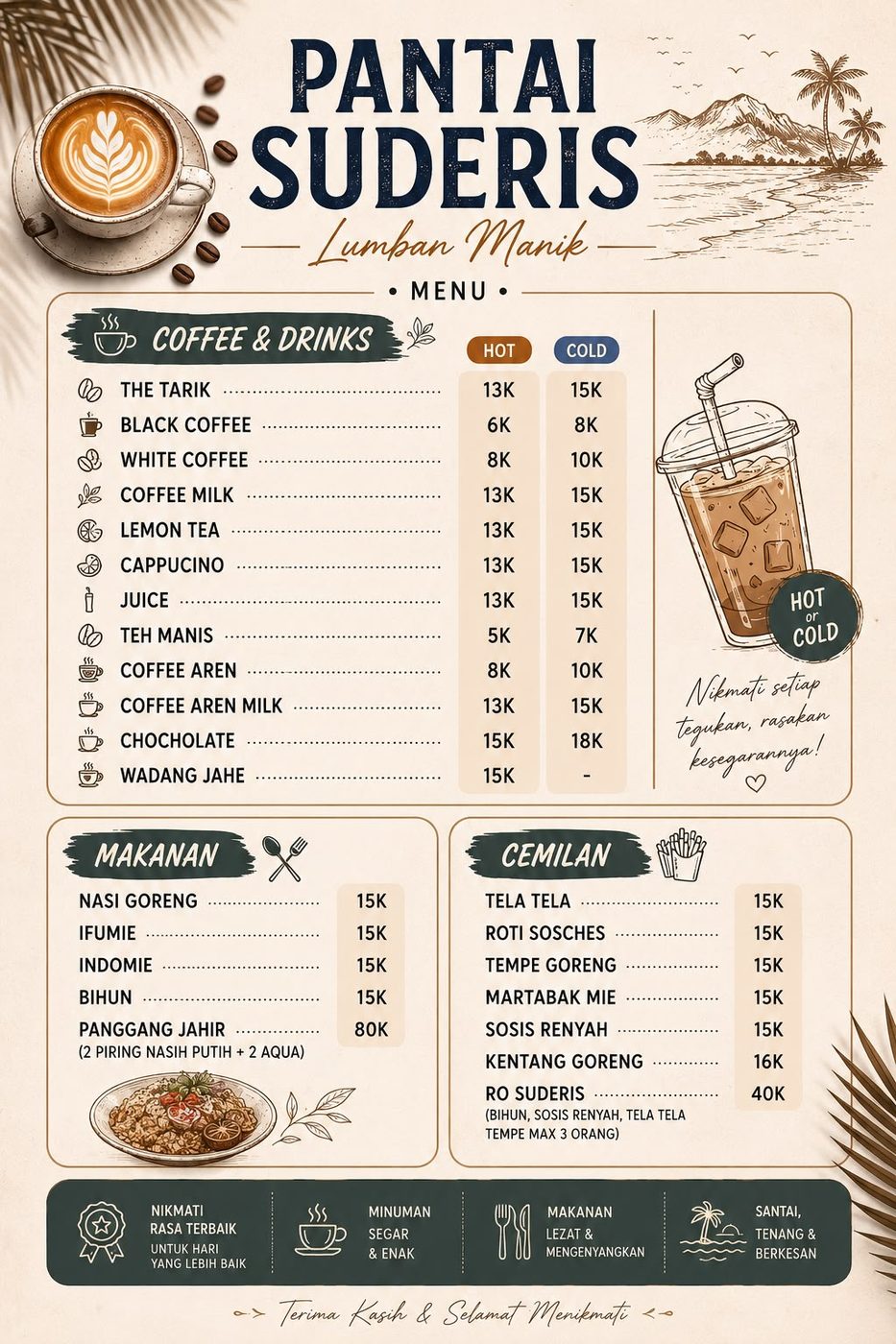 KAFE PANTAI SUDERIS